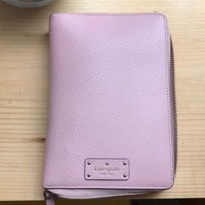 Kate Spade Pink Leather Planner